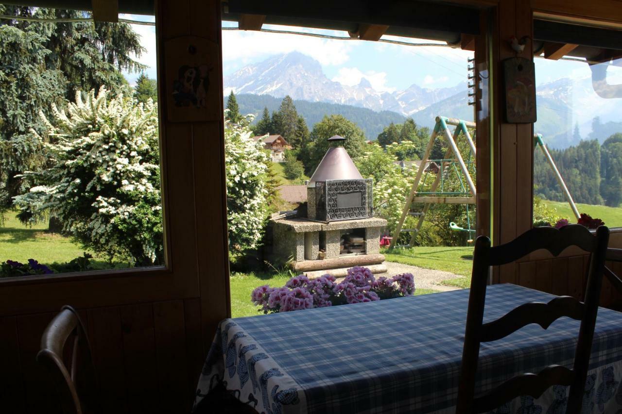 Chalet Le Slalom Arveyes Екстер'єр фото